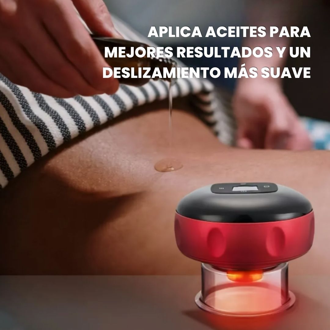 Masajeador Ventosas VacuFit + REGALO Calmante Muscular