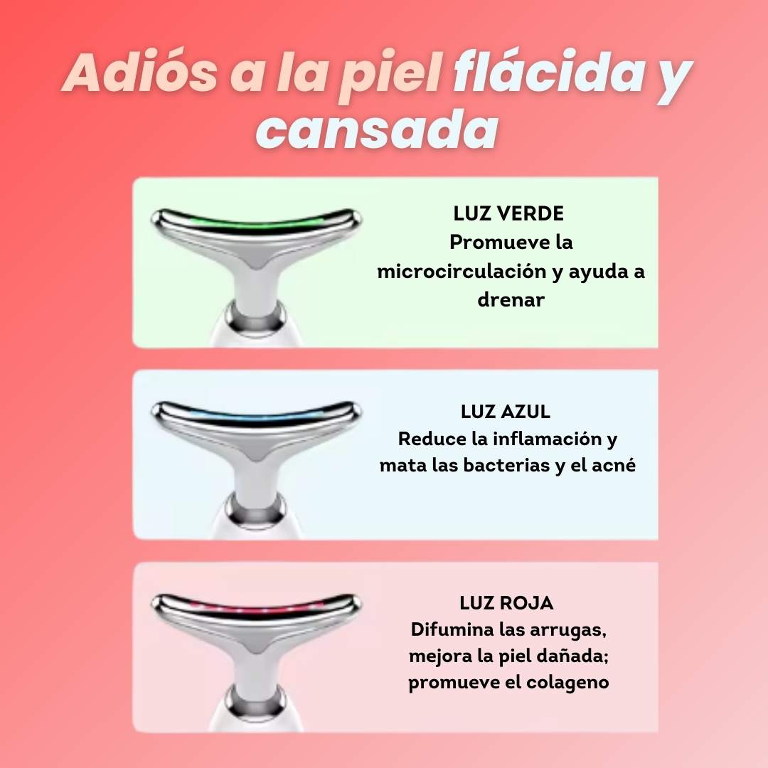 Glowskin Pro - Masajeador Facial + Serum Hidratante GRATIS